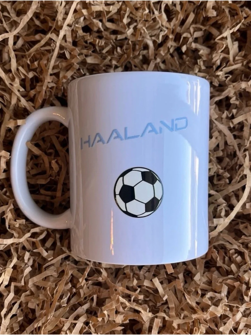 Erling Haaland Manchester City Soccer Football Premier League Coffee Mug
